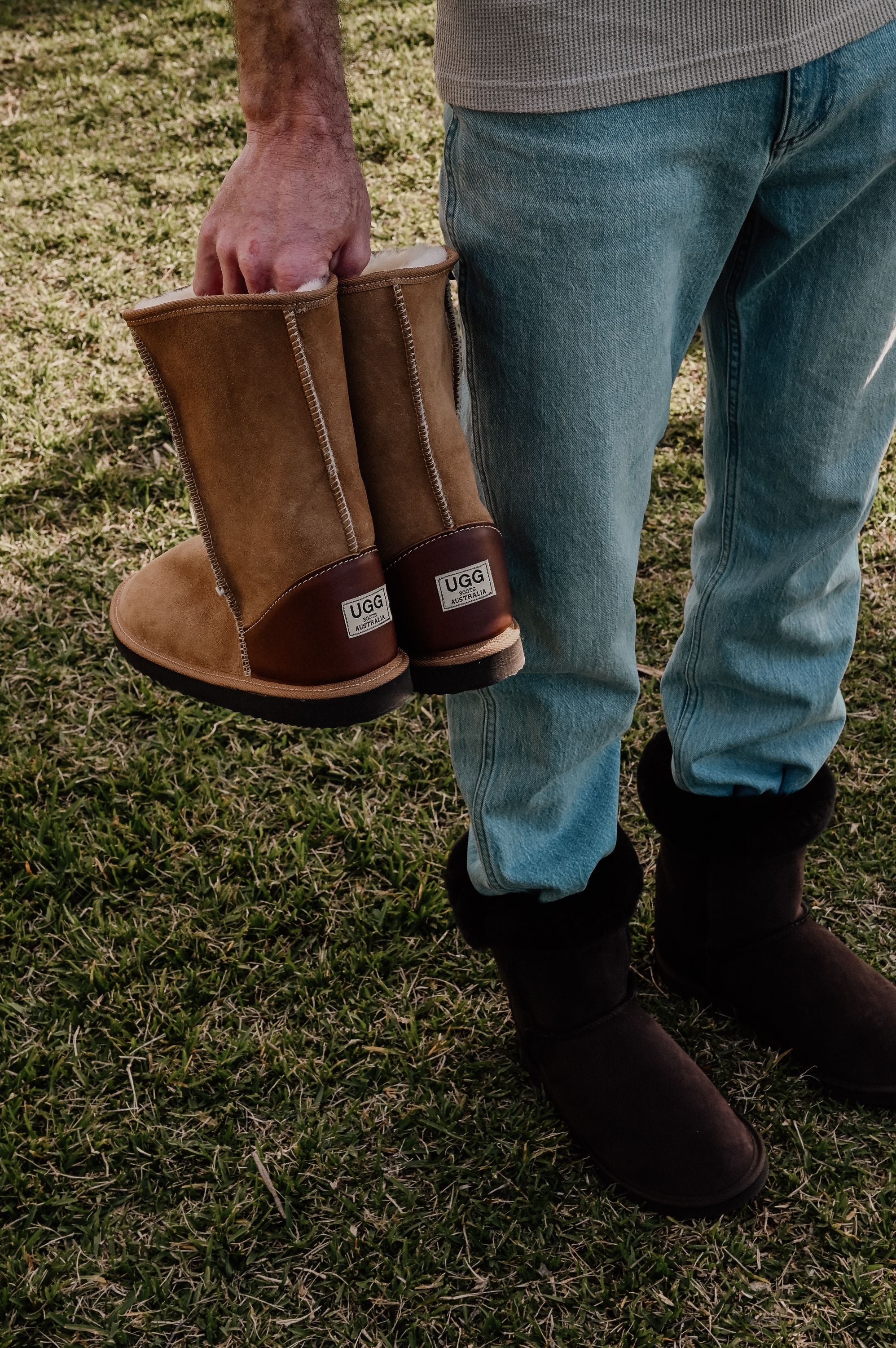 3/4 Classic Ugg Boot- Chestnut