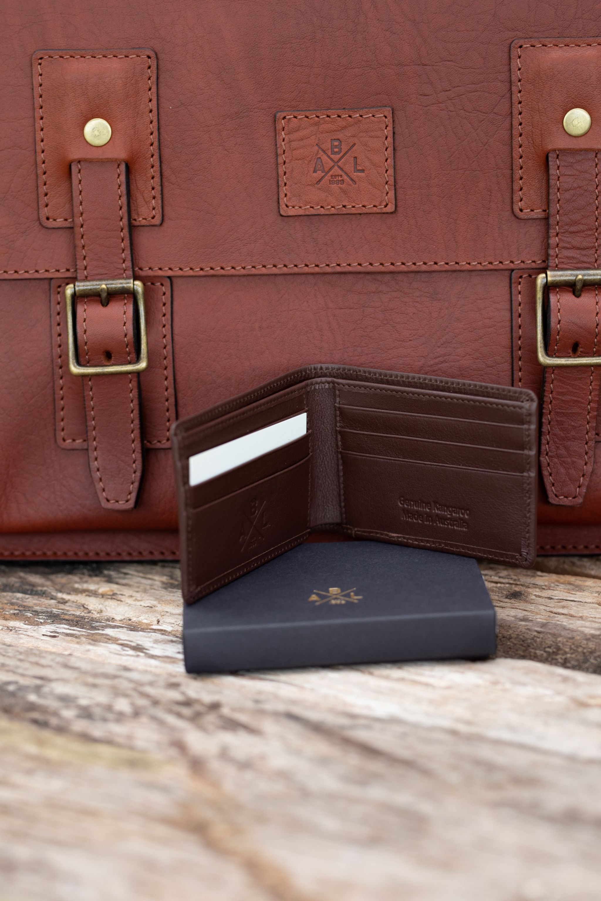 Men's Wallet Mini- Kangaroo