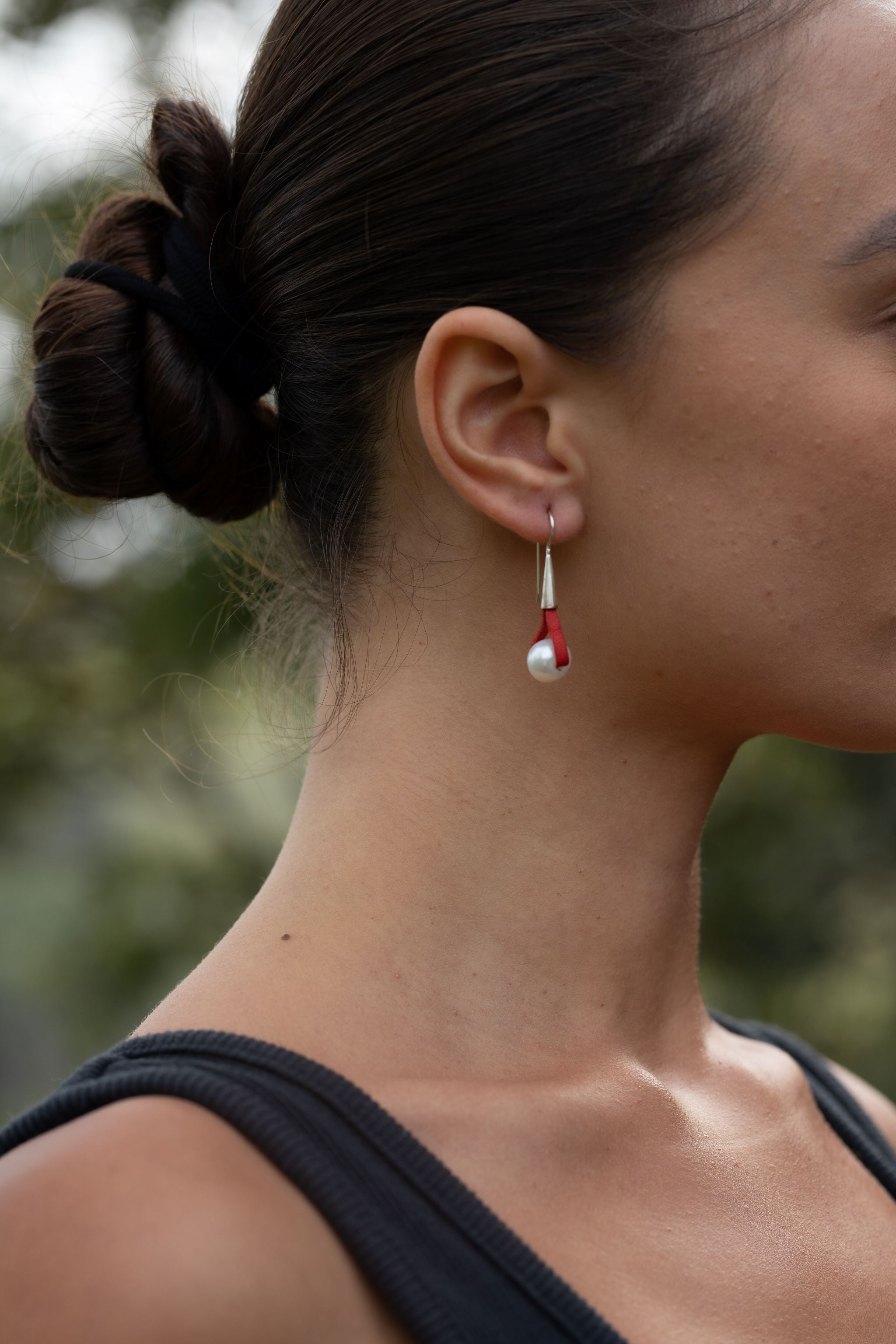 Laced Pearl Earrings