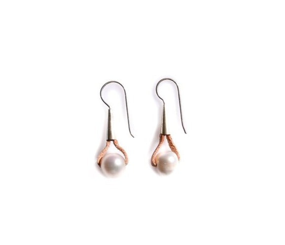 Laced Pearl Earrings