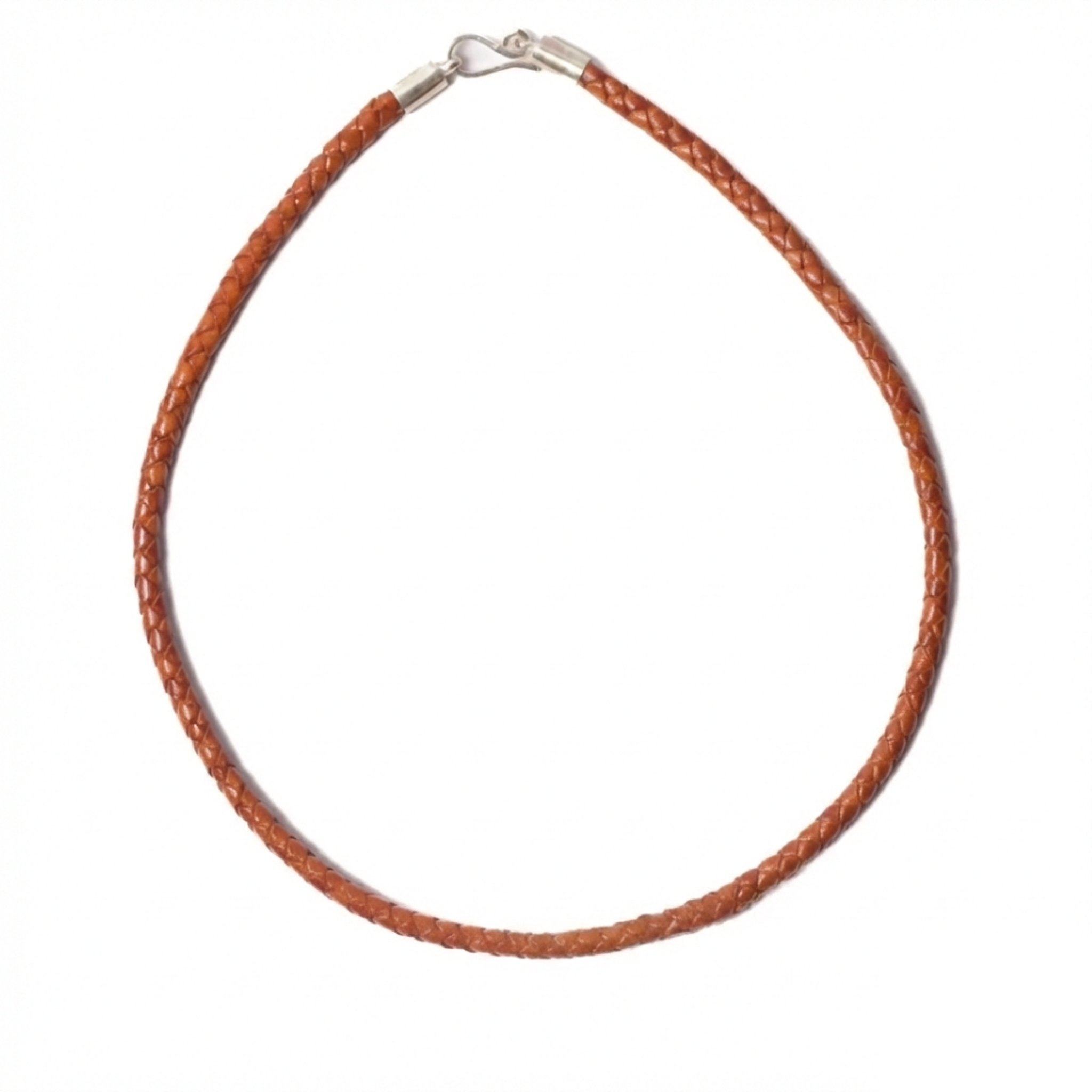 Plaited Leather Necklace - Aussie Bush Leather