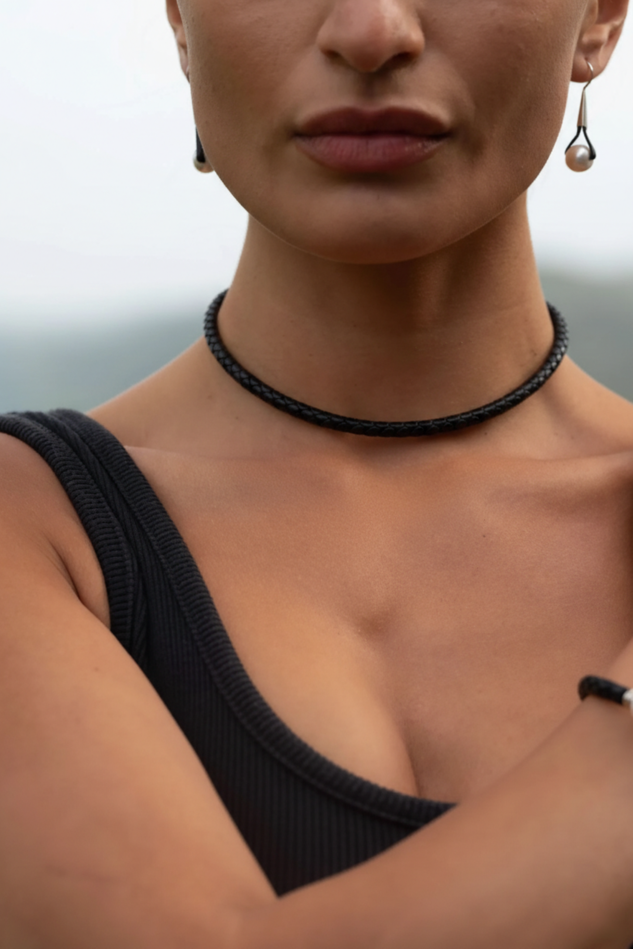 Plaited Leather Necklace - Aussie Bush Leather