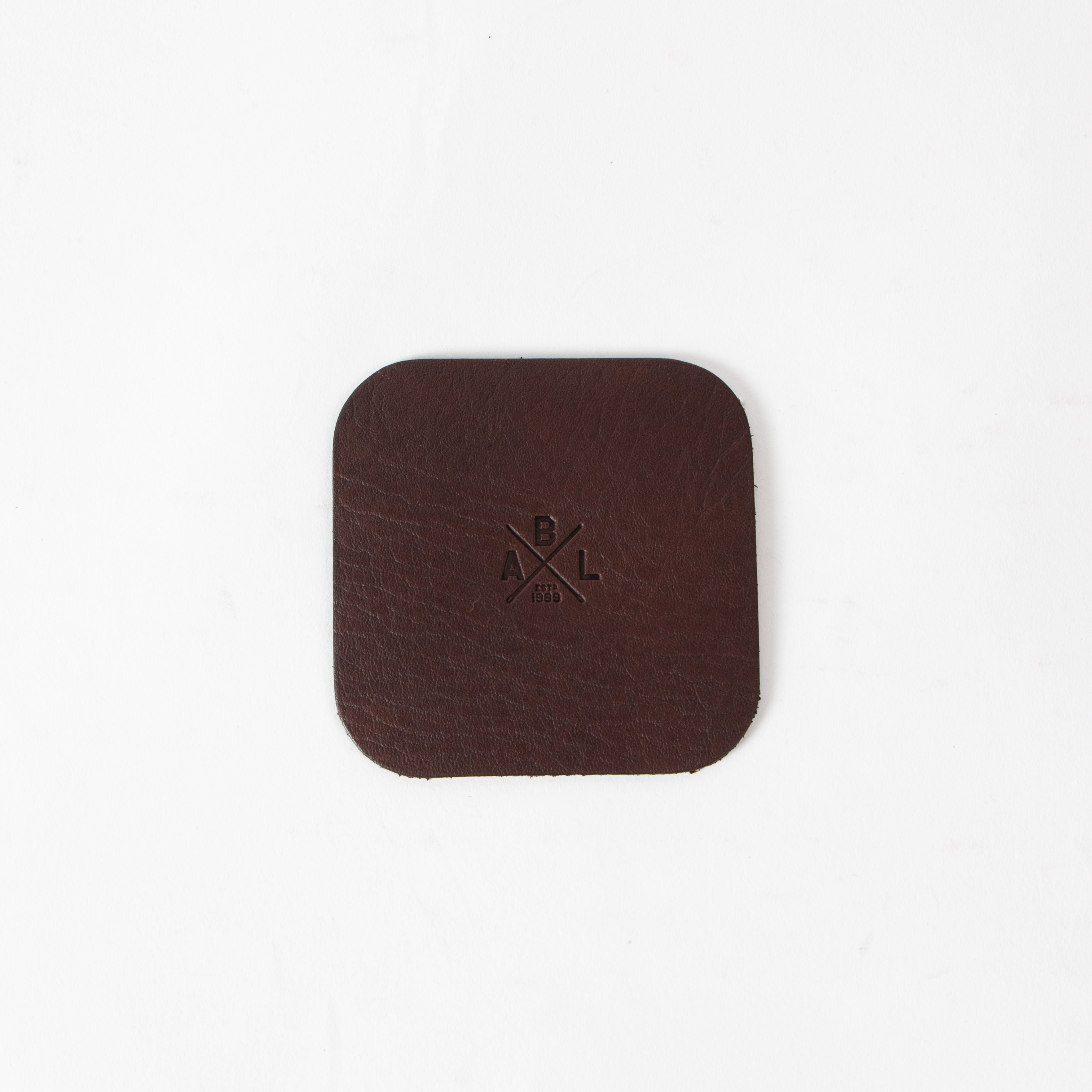 Leather Drink Coasters- Set of twelve