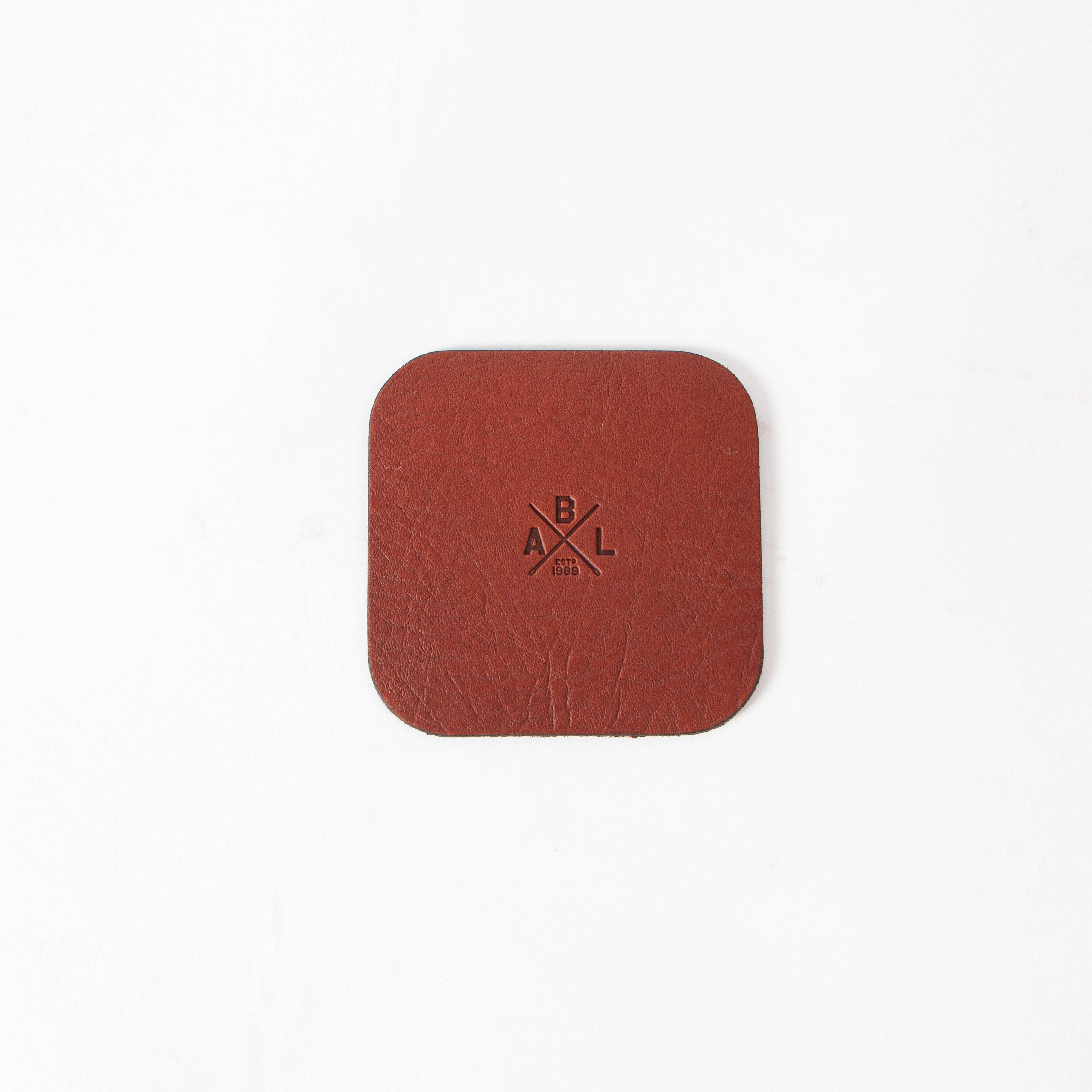 Leather Drink Coasters- Set of twelve