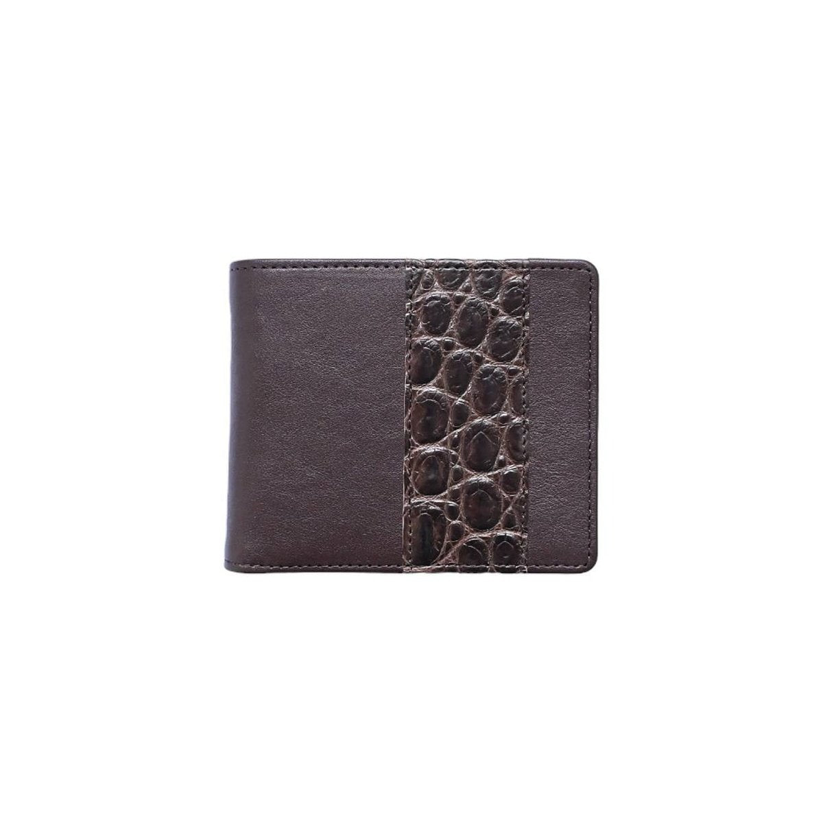 Men's Wallet Deluxe- Crocodile Feature