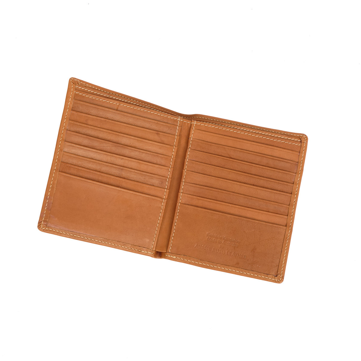 Credit Card Wallet - Kangaroo - Aussie Bush Leather