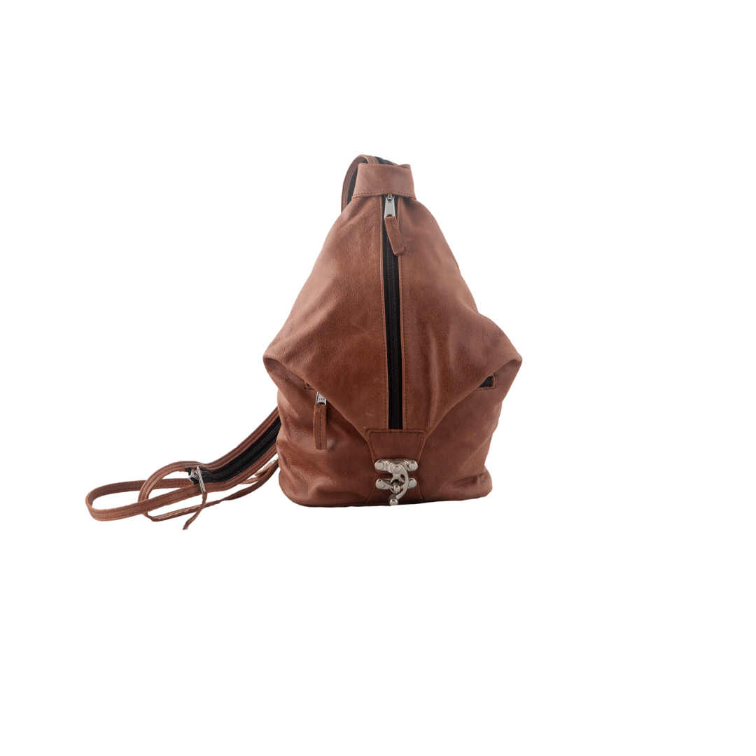 Mon's Backpack - Cowhide Leather