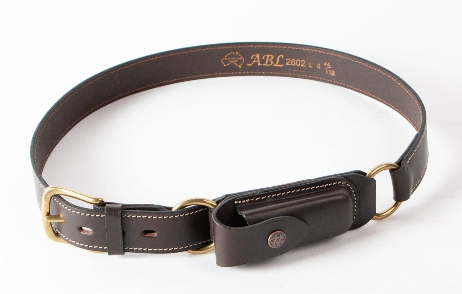 Hobble Belt with Leatherman Pouch-Small