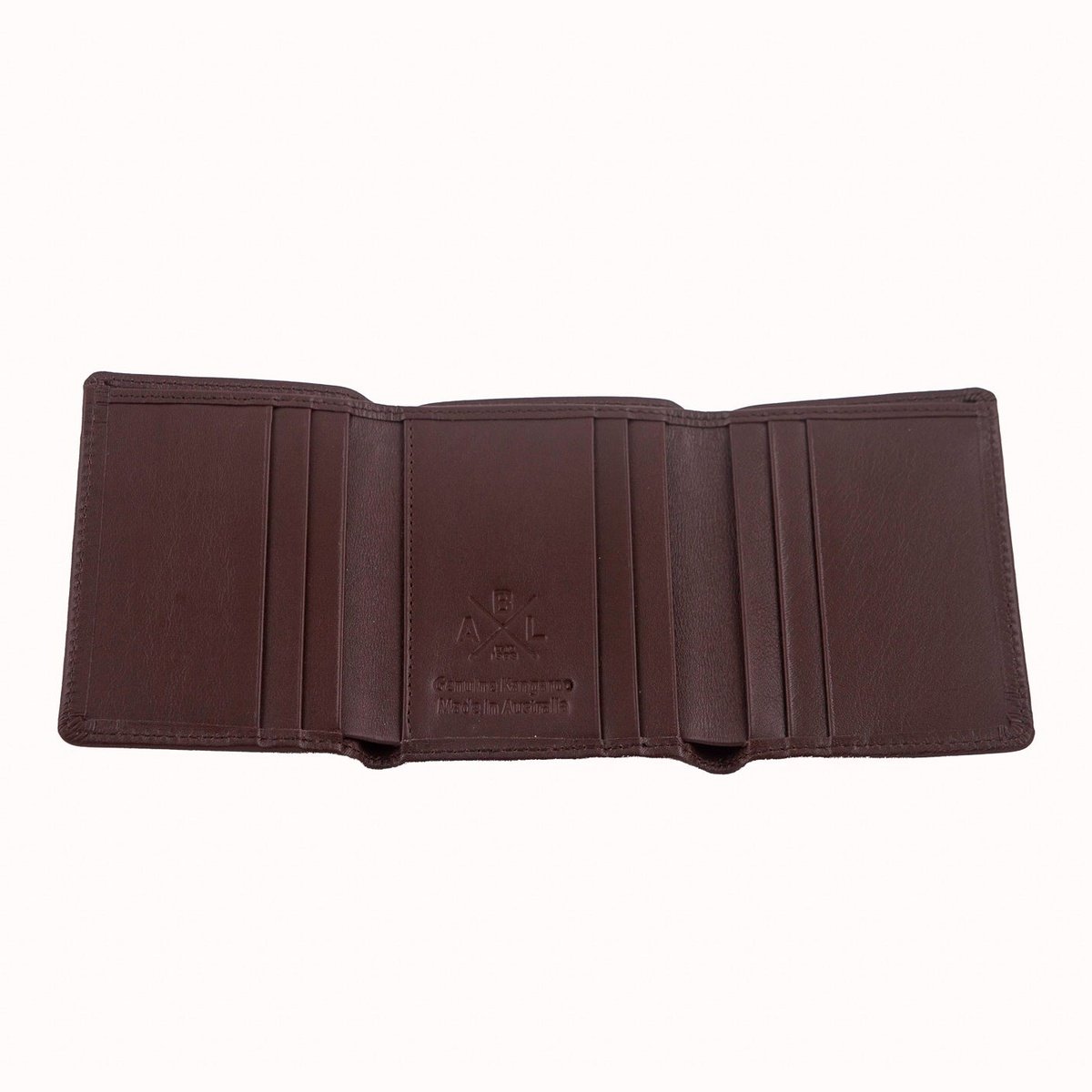 Men's Wallet Tri Fold- Kangaroo