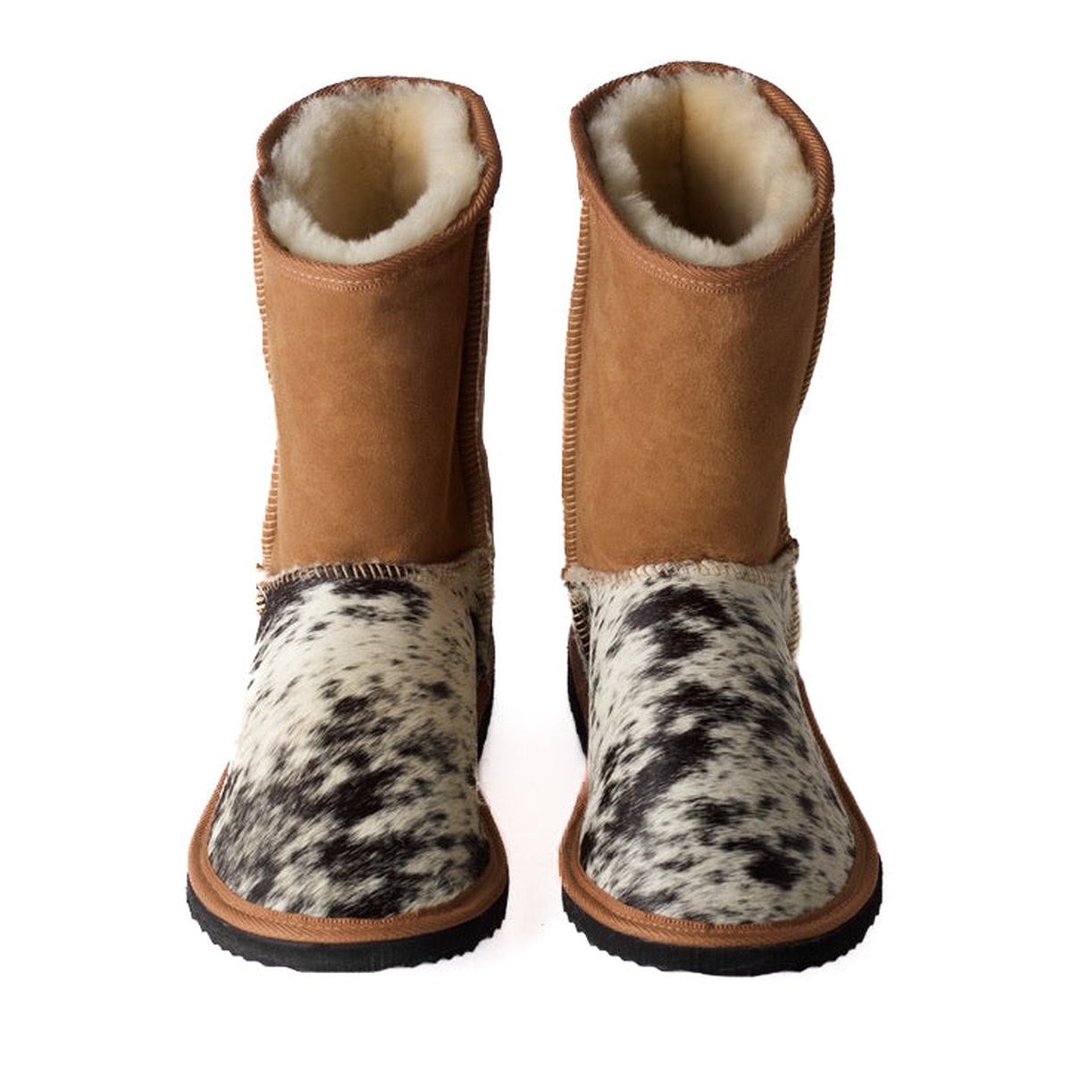 3/4 Classic Ugg Boot - Rawhide Black and White
