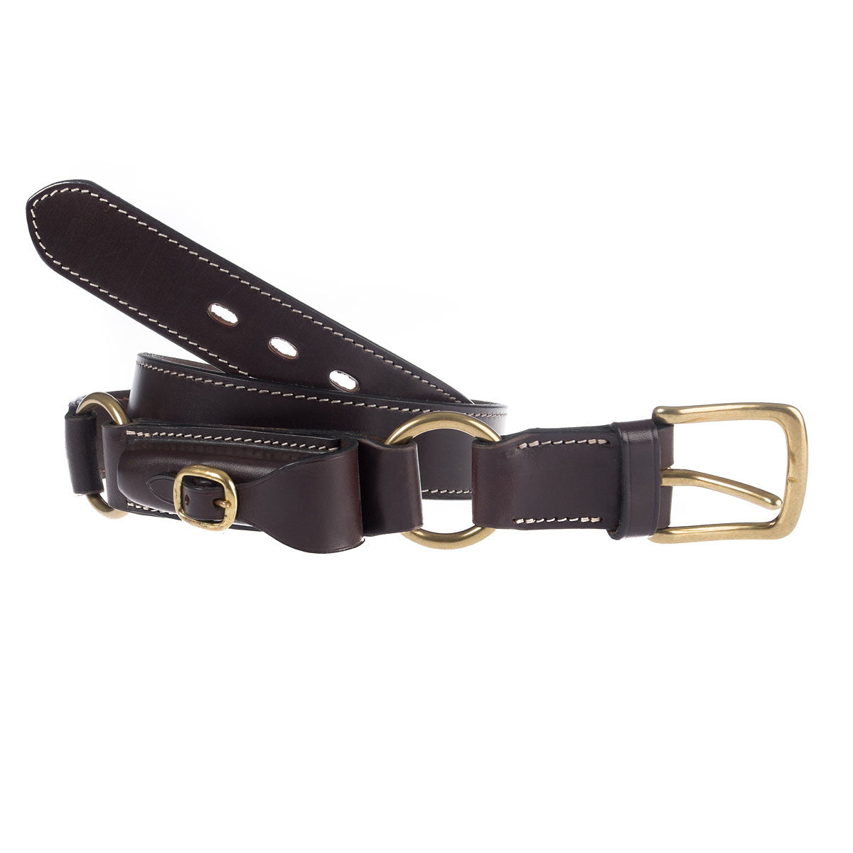 Hobble Belt With Pouch - Aussie Bush Leather