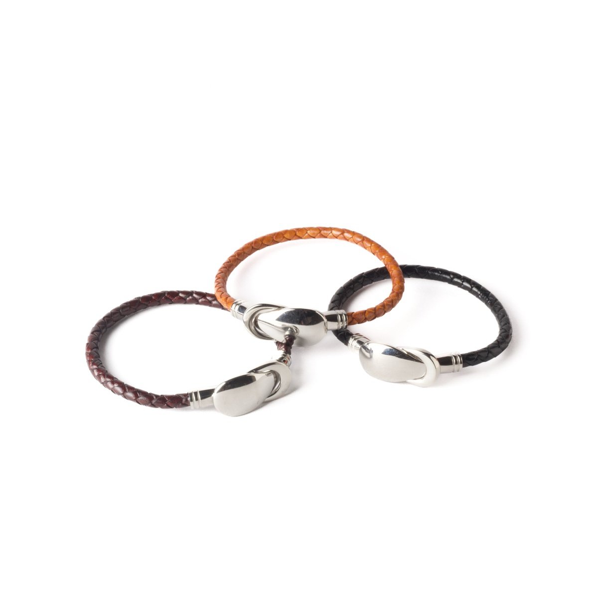 Plaited Bracelet Oval Clasp