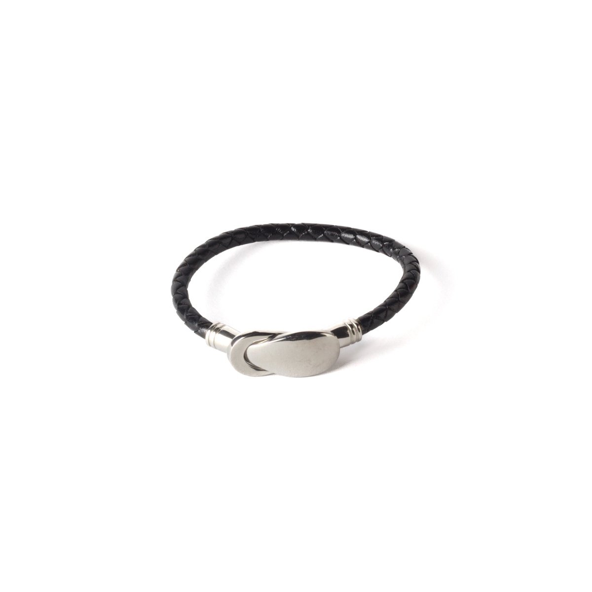 Plaited Bracelet Oval Clasp